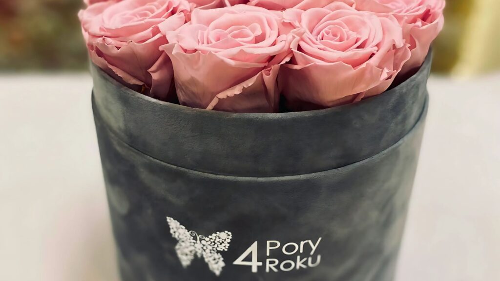 wieczne róże w boxie | Kwiaciarnia 4 Pory Roku Starachowice
