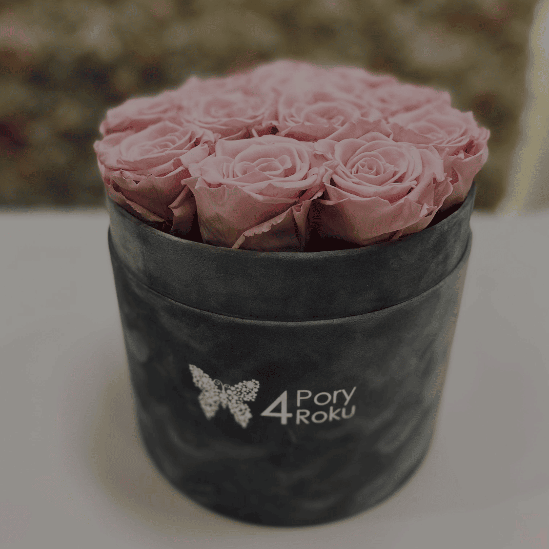 flower box wieczne róże