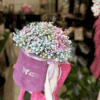 flower box z gipsówki średni