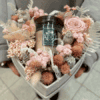 Mini flower box ze świecą zapachową - Зображення 2