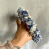 wianek na głowę hortensja dusty blue