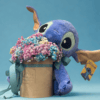 kolorowa gipsówka stitch